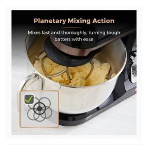 Tower 5L Stainless Steel Stand Mixer
