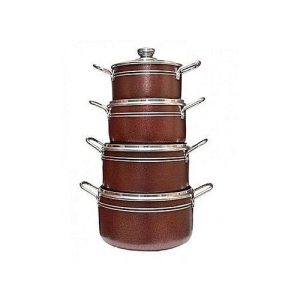 4 Sets Cooking Pots 16,18, 20, 22cm